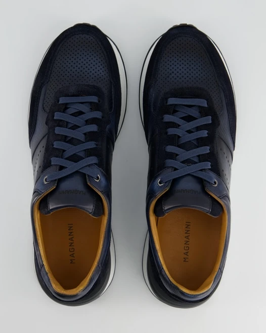 Magnanni Sneaker In Blau 4 Magnanni Sneaker In Blau – Bild 4