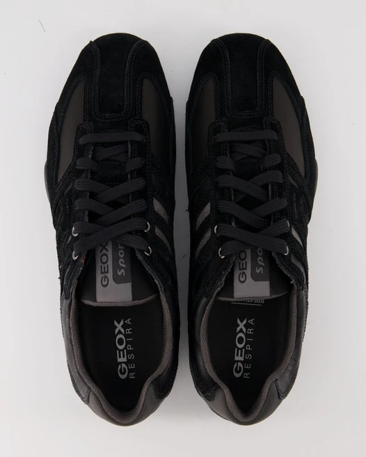 Geox U SNAKE K - WRINKL.SYNT SUEDE In Schwarz 4 Geox U SNAKE K - WRINKL.SYNT SUEDE In Schwarz – Bild 4