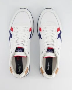 Pepe Jeans Britt Man Flag In Weiß -Tretter Geschaft T 05520000396 pic11