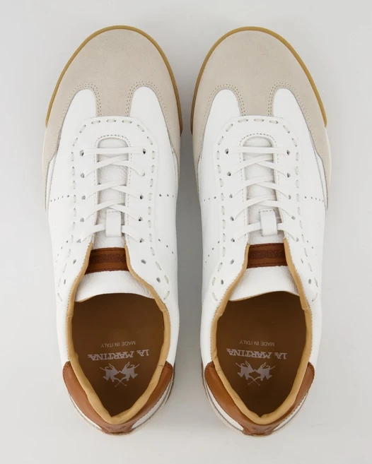 La Martina Sneaker In Weiß 4 La Martina Sneaker In Weiß – Bild 4