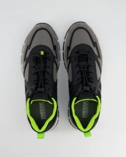 Geox U DELRAY A - TEXT WRINKL.SYN In Grau -Tretter Geschaft T 06030300038 pic11