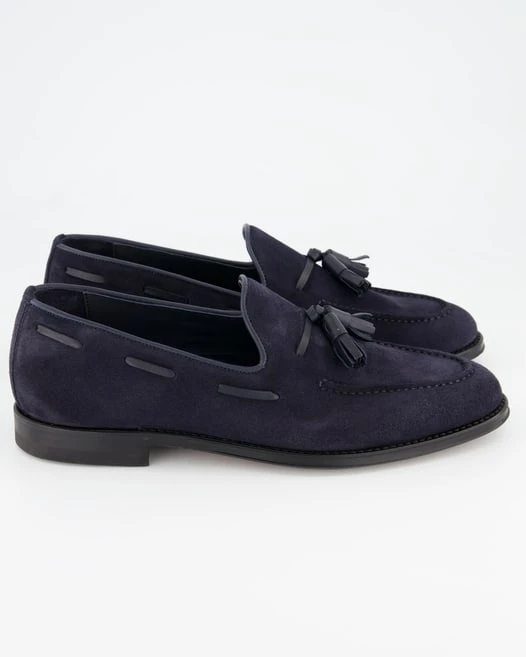 Lendvay & Schwarcz Slipper In Blau 2 Lendvay & Schwarcz Slipper In Blau – Bild 2