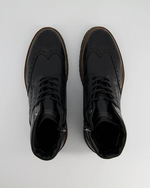 La Martina Schnürboots In Schwarz 4 La Martina Schnürboots In Schwarz – Bild 4