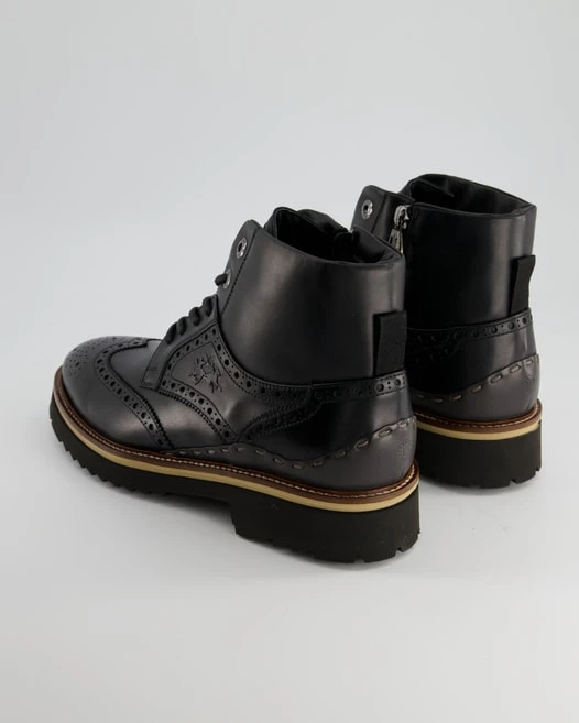 La Martina Schnürboots In Schwarz 3 La Martina Schnürboots In Schwarz – Bild 3