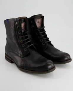 Floris Van Bommel Schnürboots In Schwarz