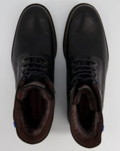 Floris Van Bommel Schnürboots In Schwarz -Tretter Geschaft T 08010000152 pic11