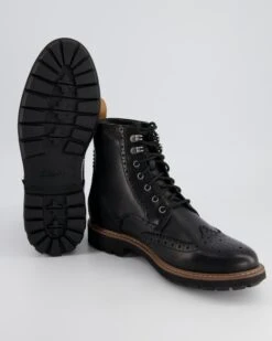 Clarks BATCOMBE LORD In Schwarz -Tretter Geschaft T 08010000160 pic12