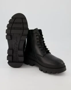 Marc O'Polo Marc O´Polo Lace Flatheel Bootie In Schwarz -Tretter Geschaft T 09010000280 pic12