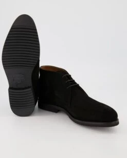 Benson´s Schnürboot In Schwarz 9 Benson´s Schnürboot In Schwarz -Tretter Geschaft T 09010300096 pic12