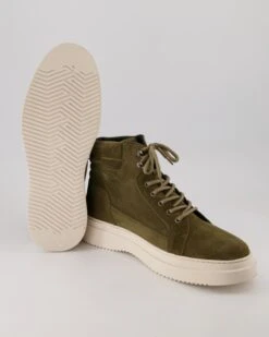 Marc O'Polo Marc O´Polo Lace Flatheel Bootie In Grün -Tretter Geschaft T 09080300020 pic12